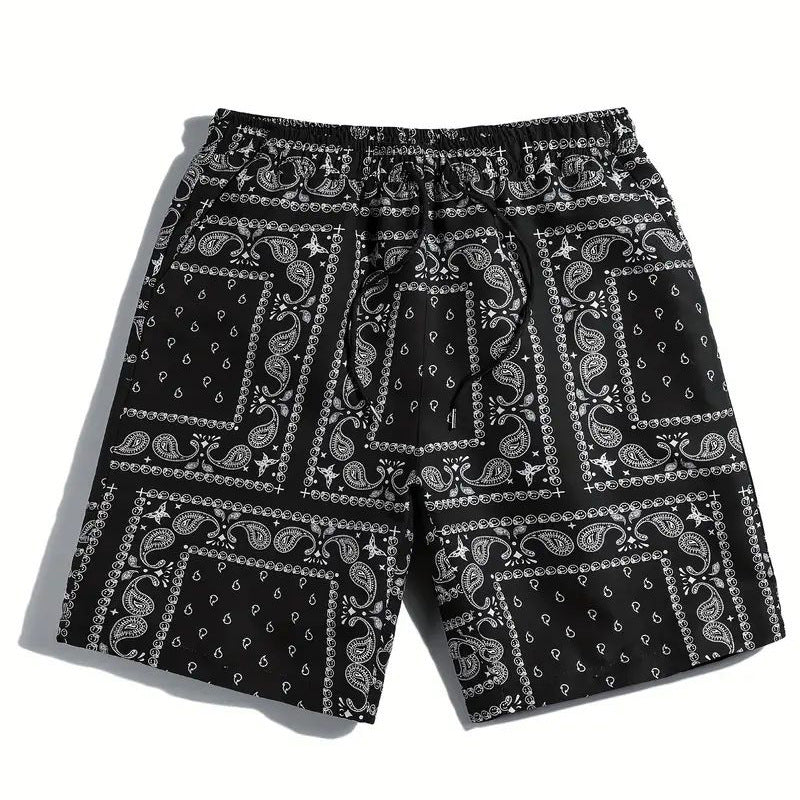 Black Bendana Shorts