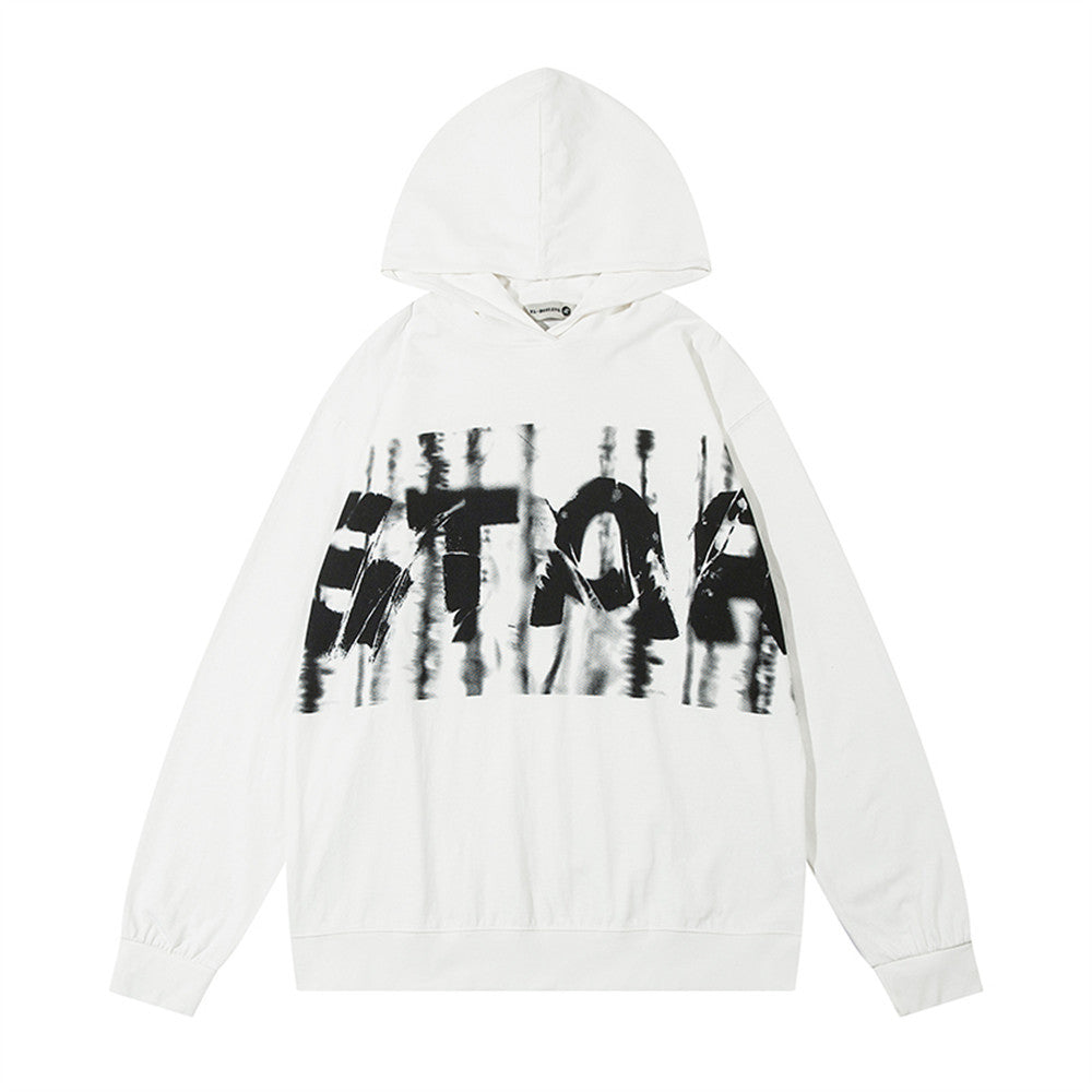 Graphic Long Sleeve Hooded