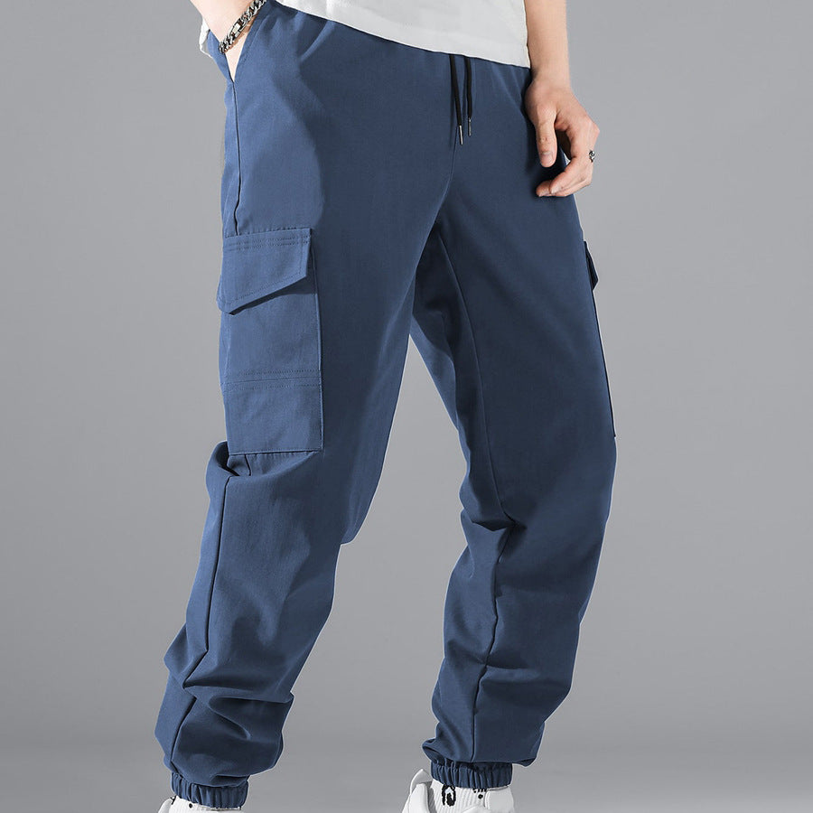 Multi-pocket Workwear Pants High Street