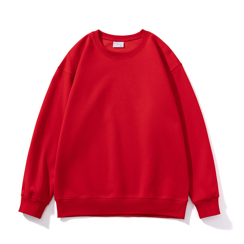 Drop-shoulder Sweater Water Soft Cotton Round Neck