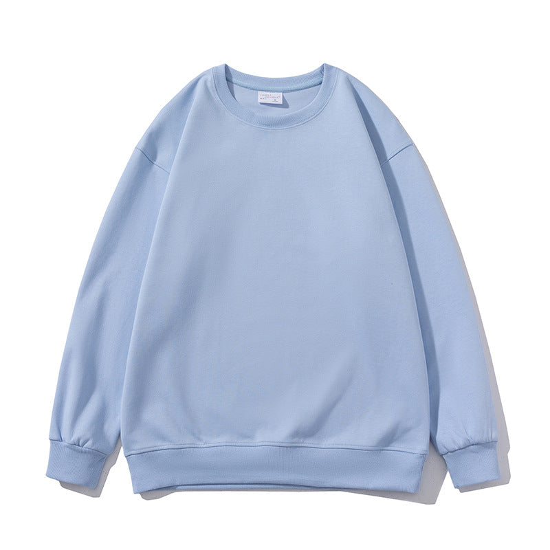 Drop-shoulder Sweater Water Soft Cotton Round Neck