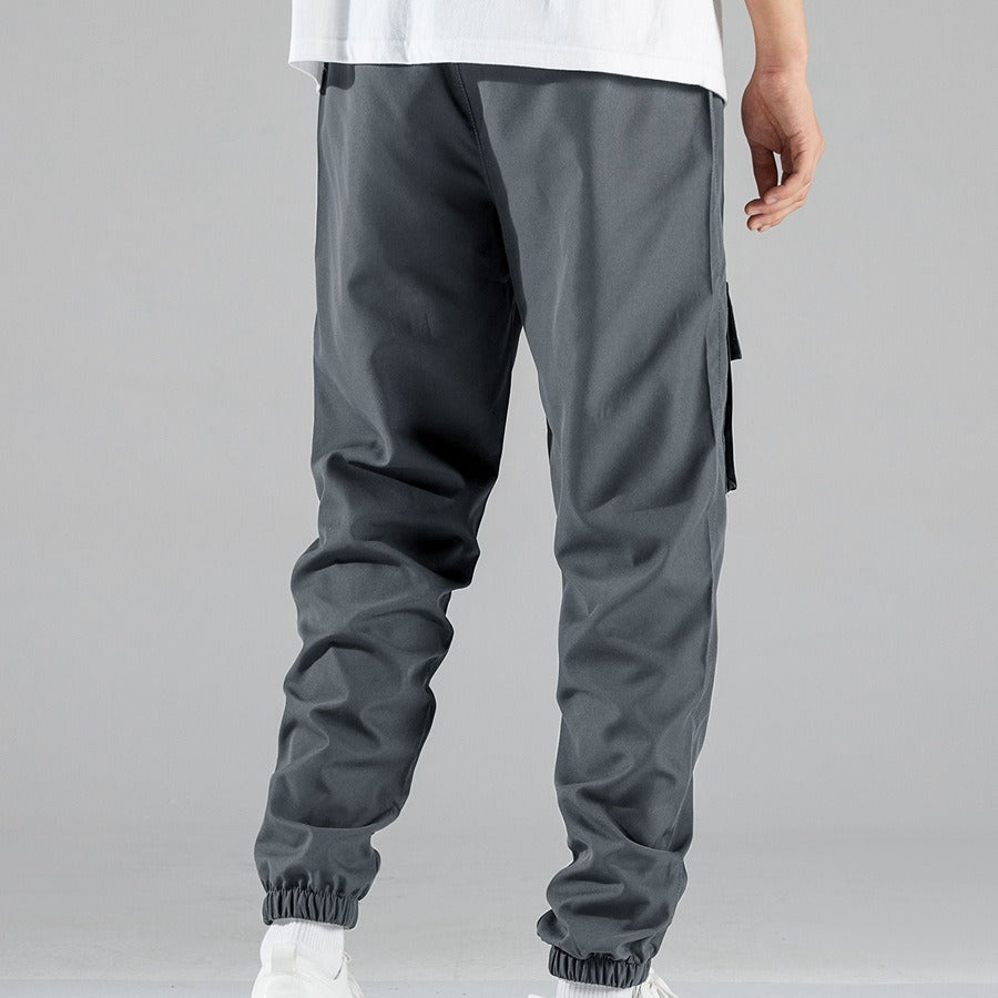 Multi-pocket Workwear Pants High Street