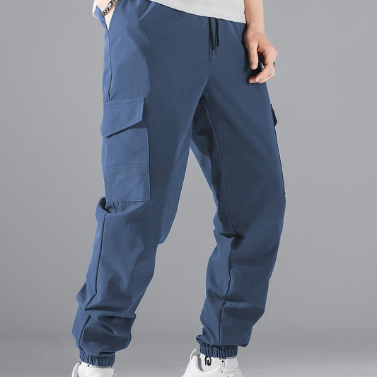 Multi-pocket Workwear Pants High Street