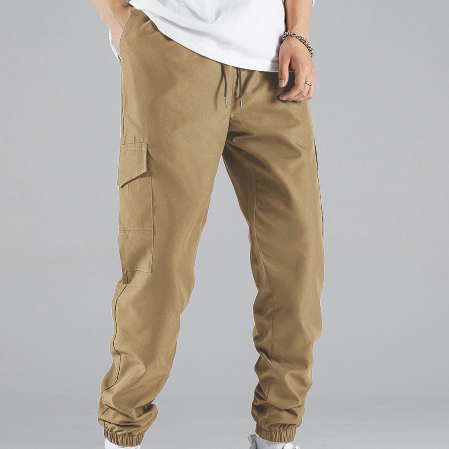 Multi-pocket Workwear Pants High Street