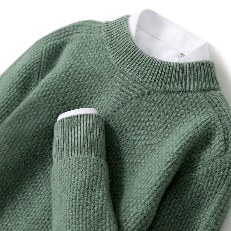 Winter Rhombus Cashmere Sweater