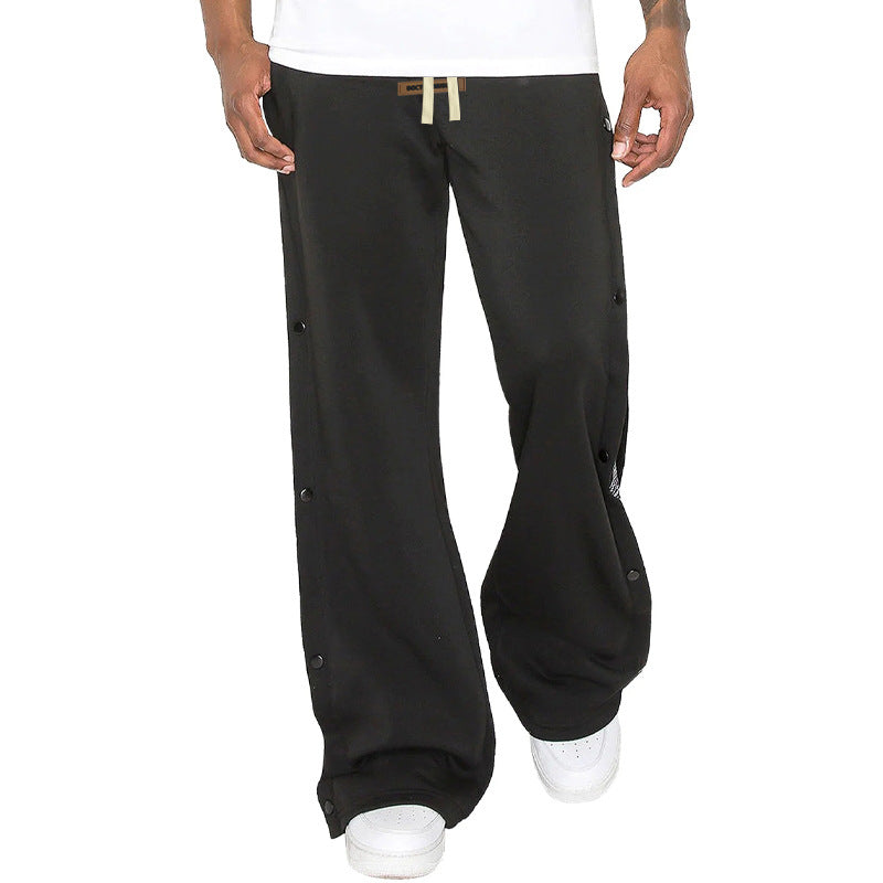 Trousers Multi-line Breasted Pants