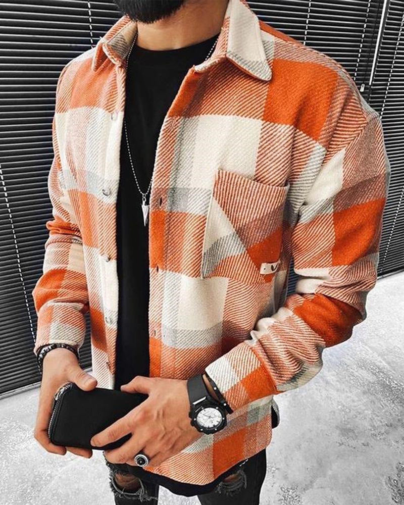 Long-Sleeve Casual Shirt - Cardigan