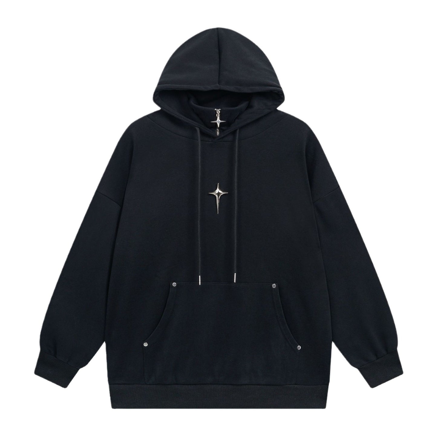 Four Eight-pointed Stars Hooded