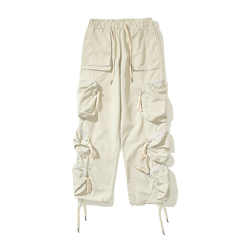 Poket Pants Cargo Multi-pocket Lounge Pants