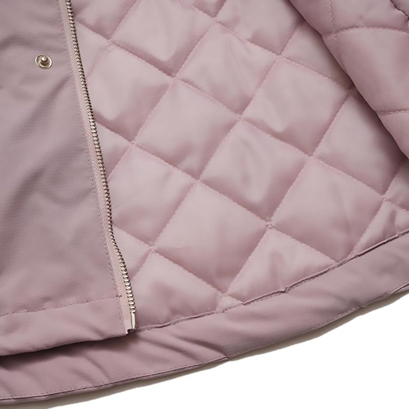 Loose Zipper Cotton-padded Coat