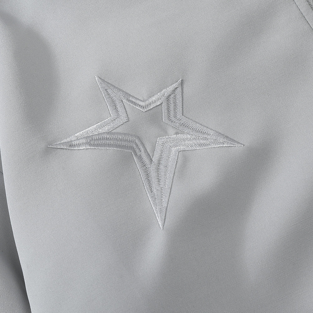 Five-pointed Star Embroidered Jacket