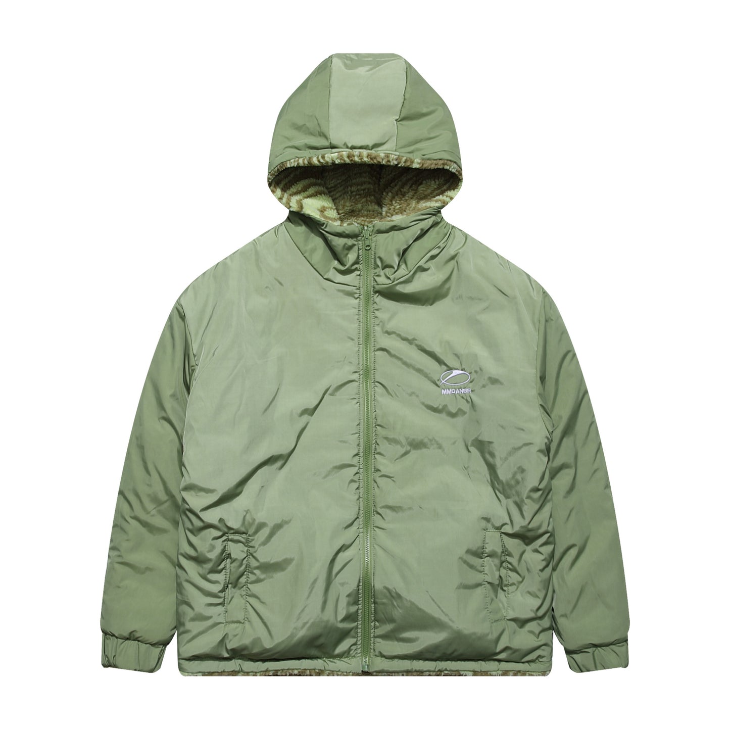 Reversible Lambswool Quilted Padded Jacket