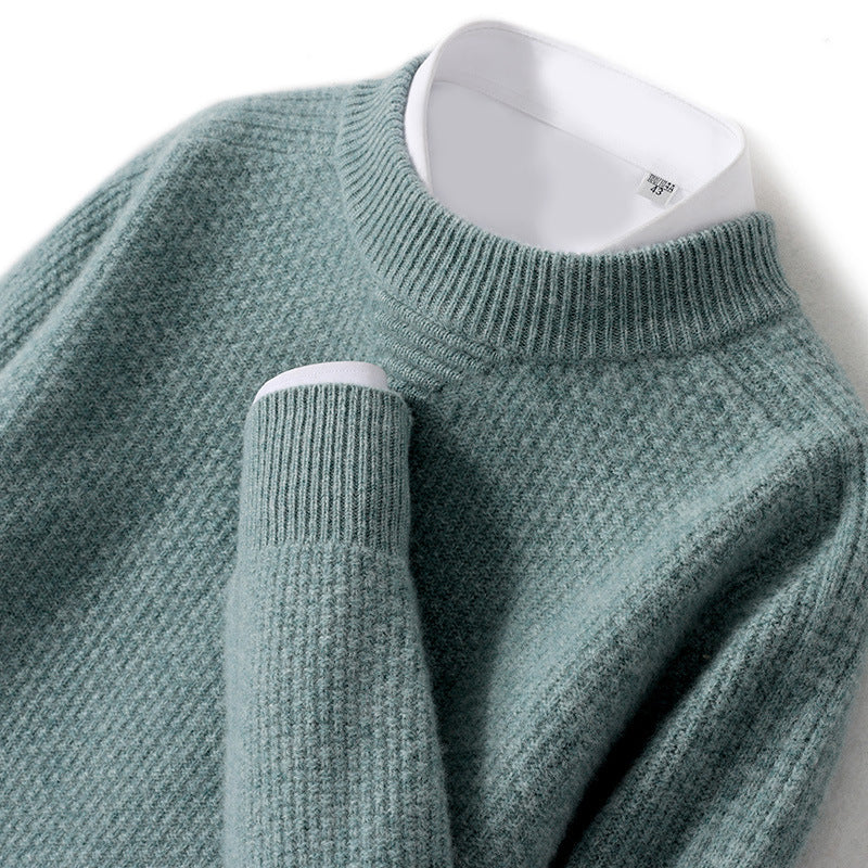 Winter Rhombus Cashmere Sweater