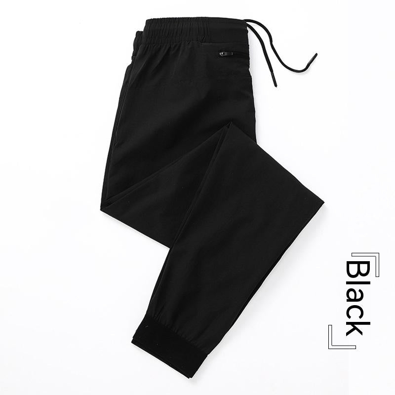 Running Large Pocket Drawstring Skinny Pants