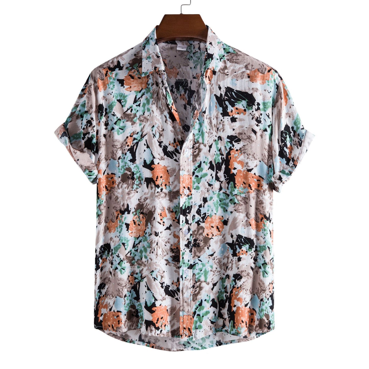 Floral Short-sleeved Shirt