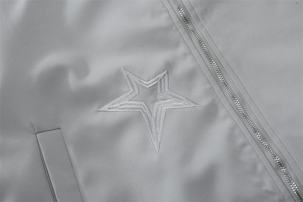 Five-pointed Star Embroidered Jacket