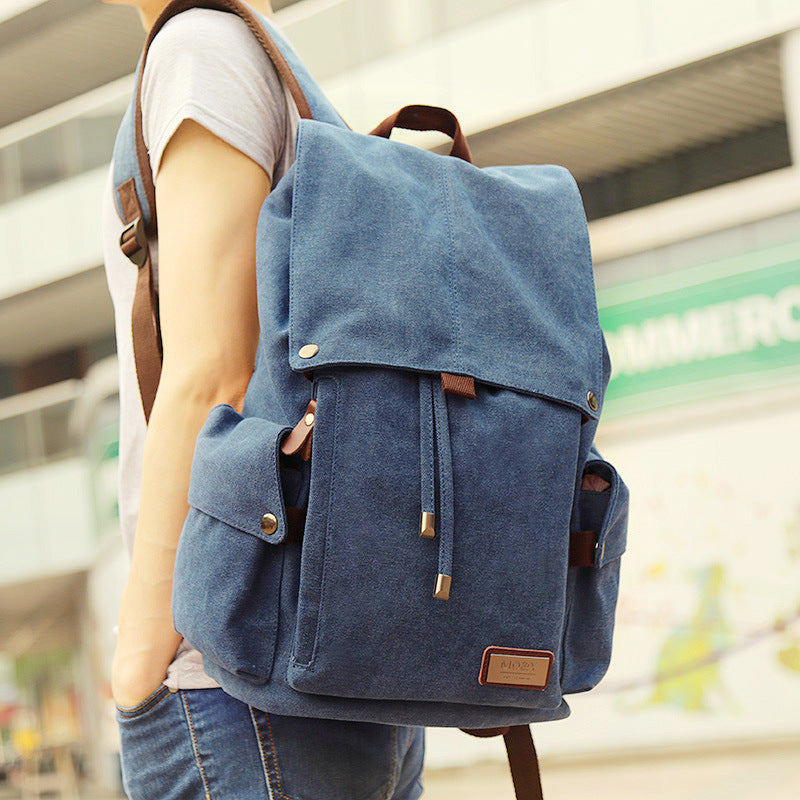 Canvas Backpack - Travel