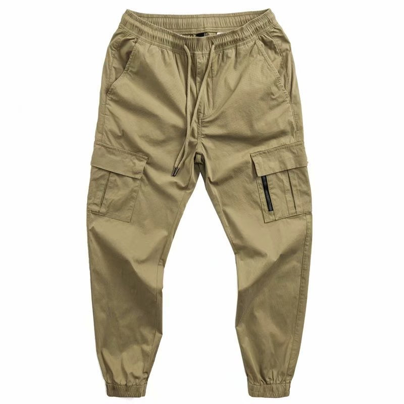 Fall Pants Loose Tappered Pocket