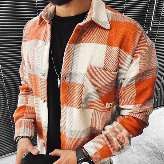 Long-Sleeve Casual Shirt - Cardigan