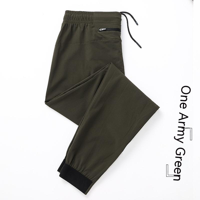 Running Large Pocket Drawstring Skinny Pants