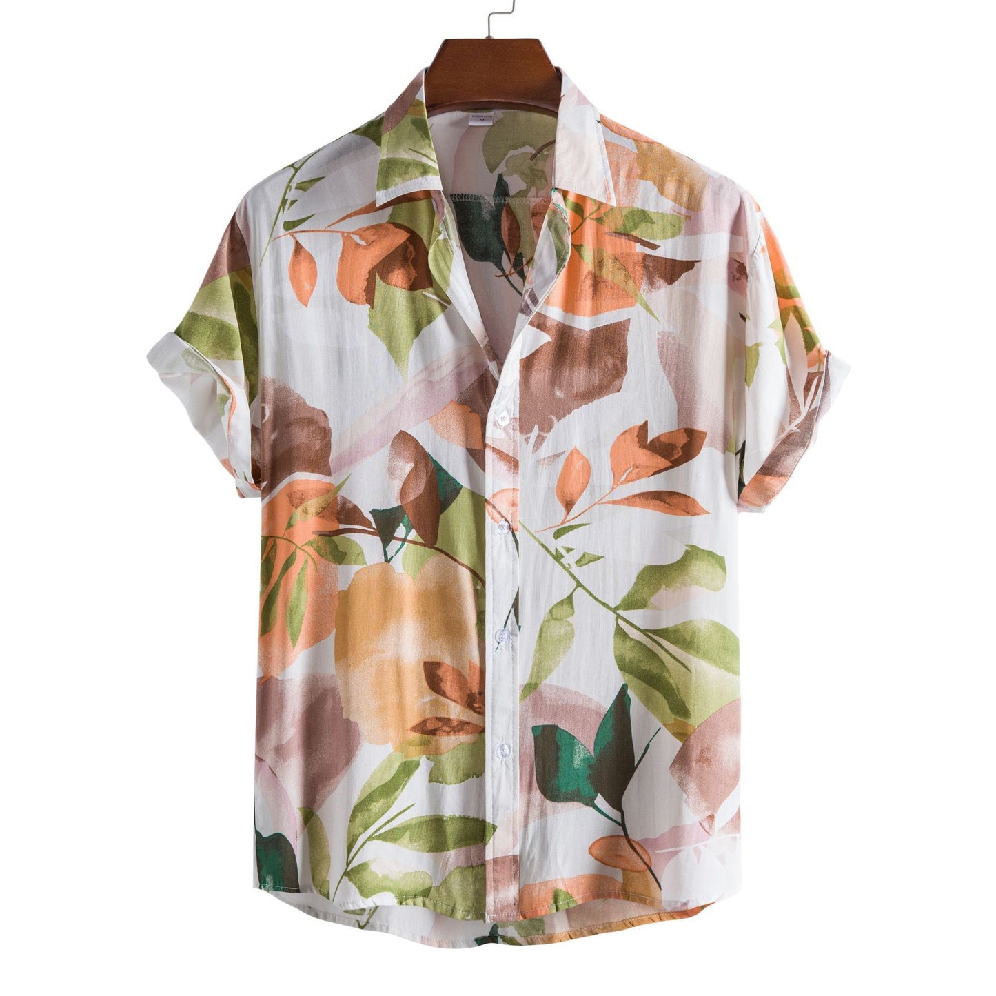 Floral Short-sleeved Shirt